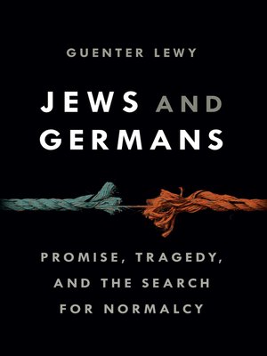 cover image of Jews and Germans